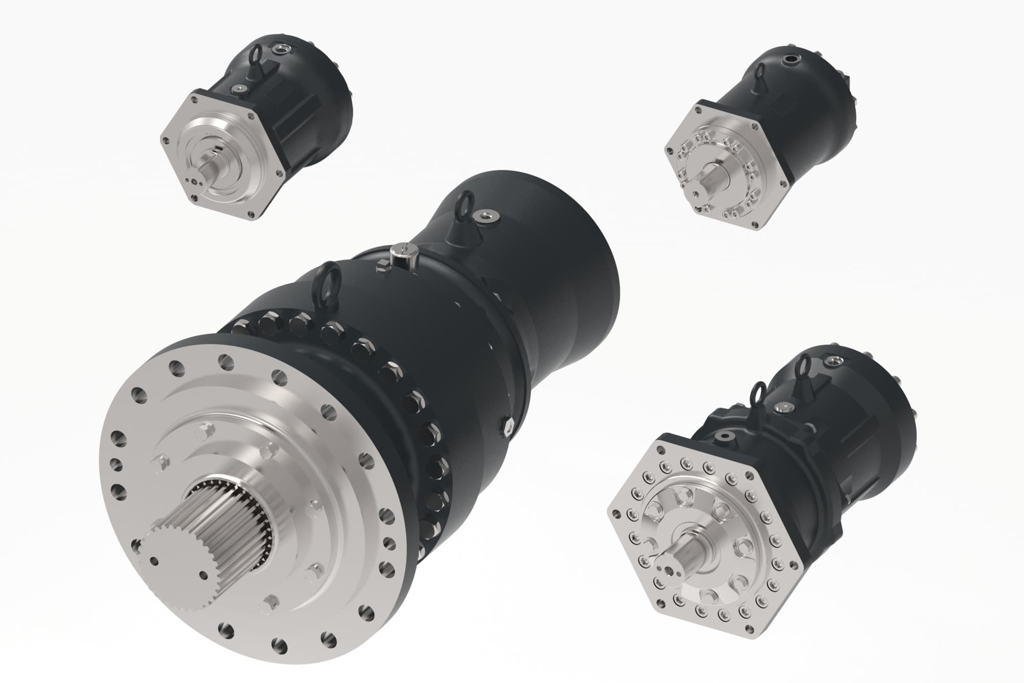 Motor a pistones Eaton serie ME - baja velocidad y alto torque